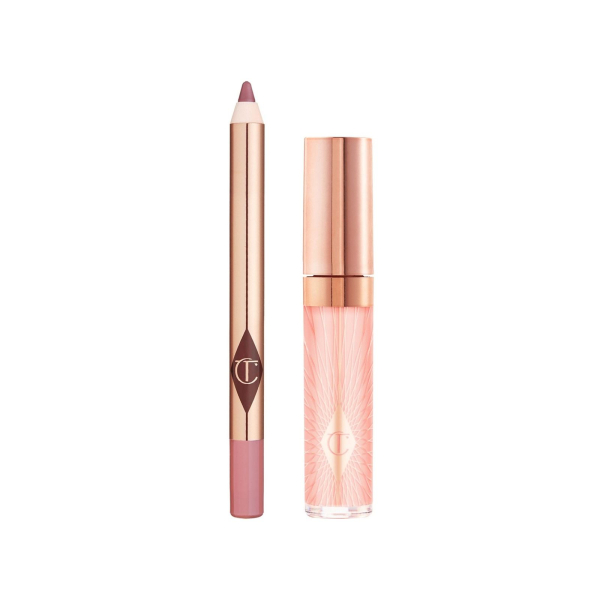 Image may contain Cosmetics Lipstick Bottle and Perfume
